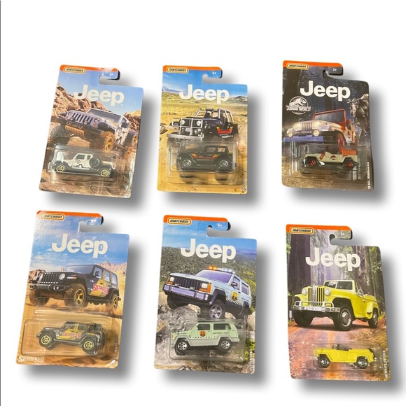 Ultra Rare Match Box Jeep Lot 6/6 - Picture 1 of 7